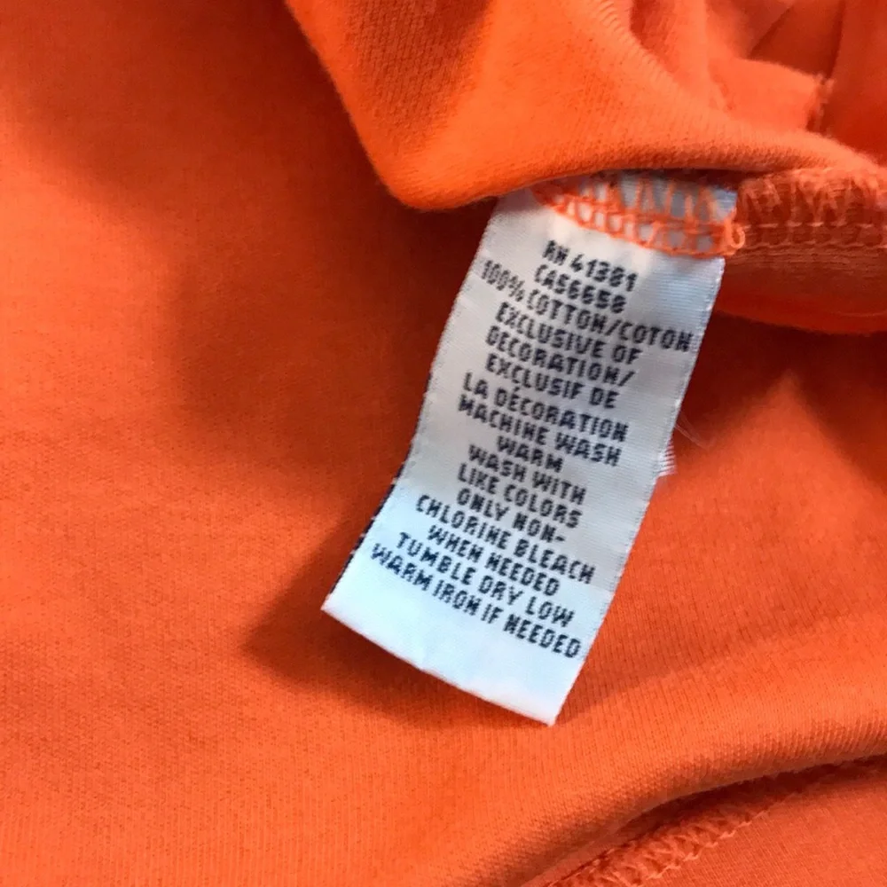 Ralph Lauren vibrant orange